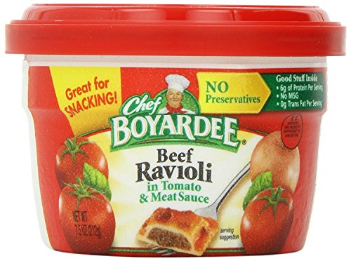 Chef Boyardee Beef in Tomato & Meat Sauce Ravioli, 7.5 Oz.