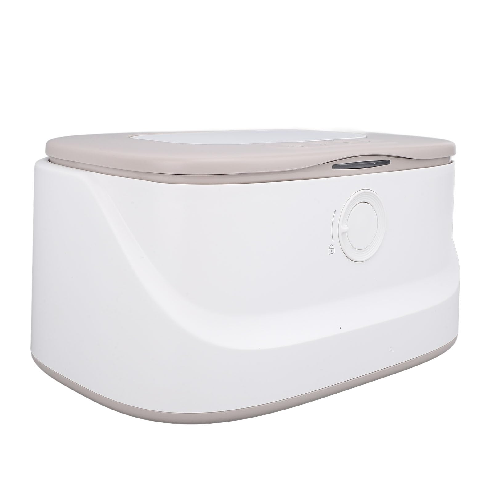 Calentador de Toallitas Húmedas para bebé, Control Inteligente de Temperatura, Dispensador Calentador de Gran Capacidad para Luz Nocturna, Función para Recién Nacidos PP (GREY)