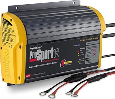 ProMariner 12 amp ProSport Gen 2 Battery Charger (2 - bank; 12/24V)