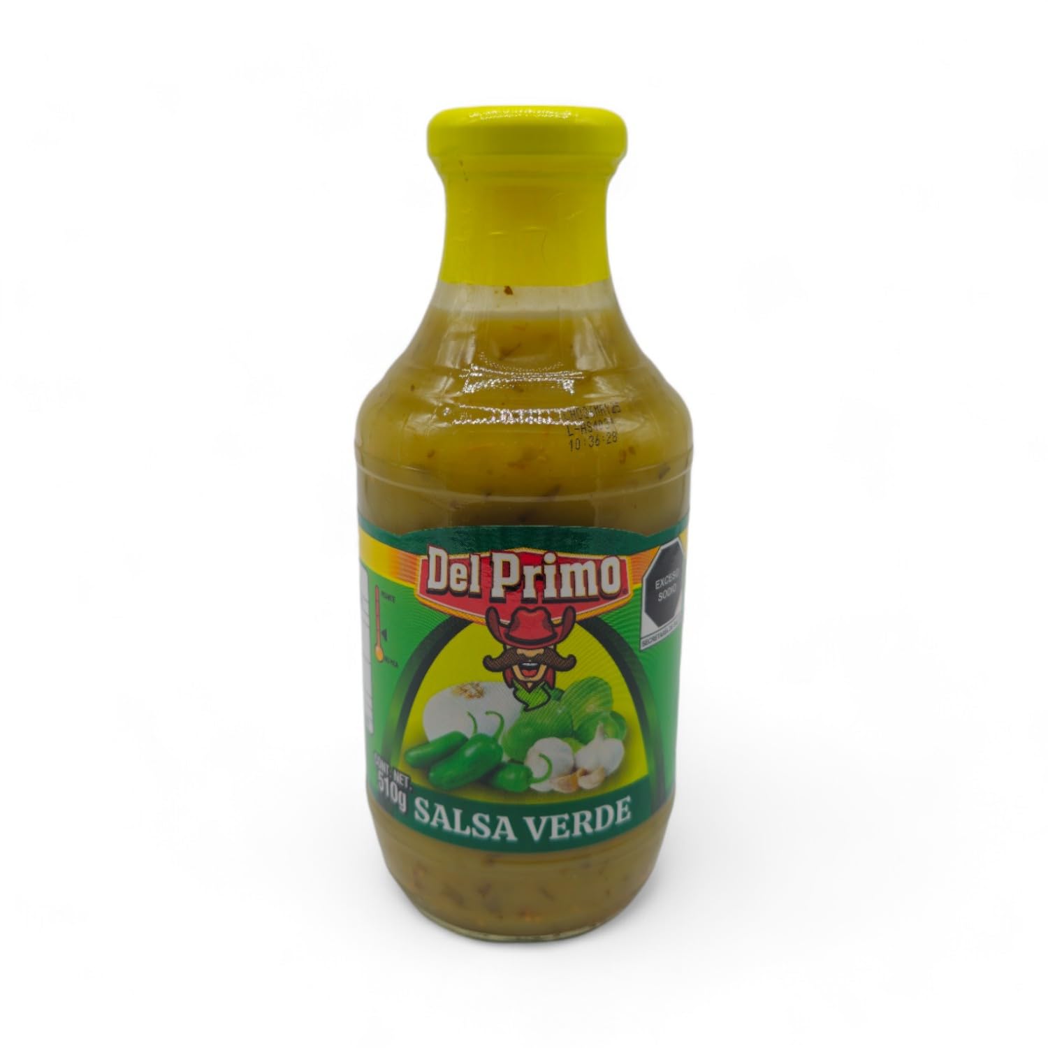 Del Primo México Salsa Verde, Salsa Roja y Salsa Guacamole 3x 510g