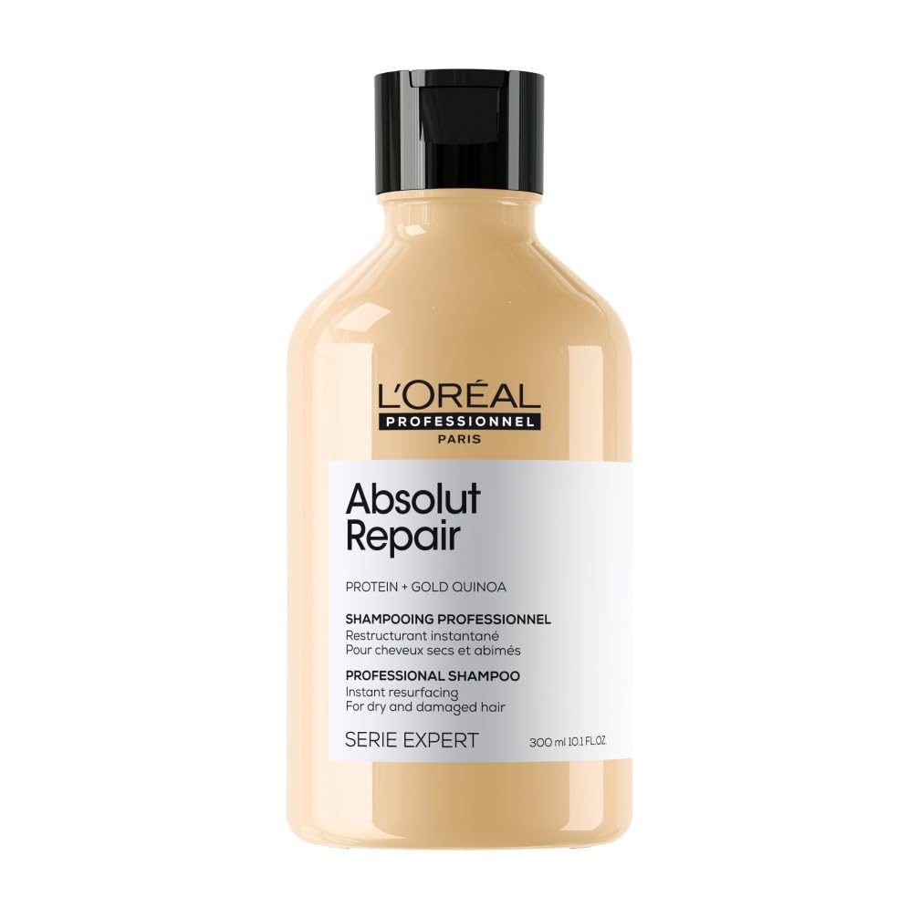 L'OREAL PROFESSIONNEL - Restructuration Instantanée - Absolut Repair - Homme & Femme - 77% de Dommage en Moins - 7x Plus de Brillance - Cheveux Secs & Abîmés