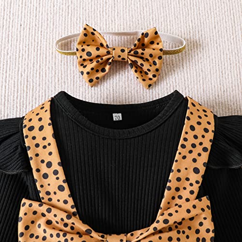 Newborn Baby Girl Clothes Romper Long Sleeve Ruffle Jumpsuit Cute Infant Girl Fall Winter Outfits3