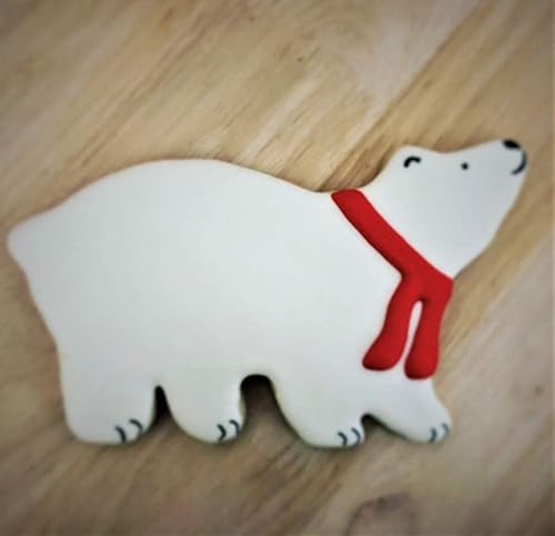 Miniatura 7 de Cortador de galletas Polar Bear de 5.75 pulgadas, fabricado en Estados Unidos por Ann Clark