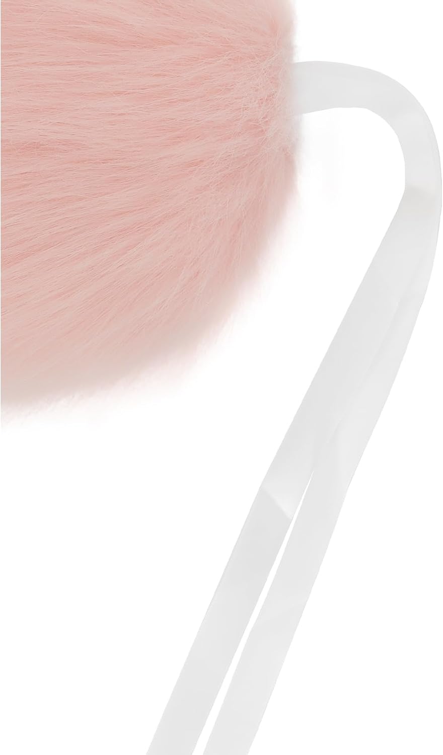 QinRuan Women's Bunny Ears Headwear Faux Fur Rabbit Ears Headbands and Tail Cosplay Party Coustume Set