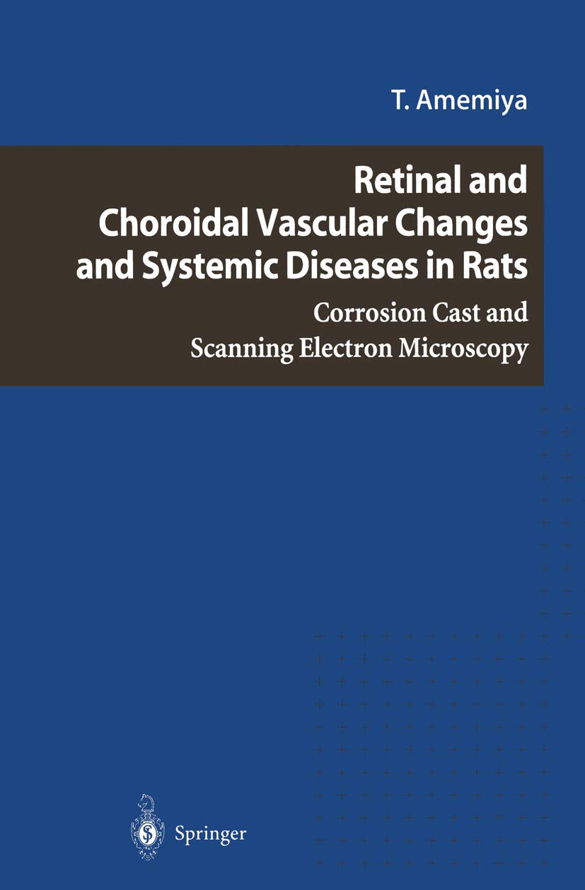 Maladies systémiques et vaisseaux de la rétine chez le rat via microscopie MEB livre