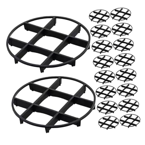 HANABASS Sturdy Anti-Rot Root Tray Plant Pot Feet Riser Flower Pot Rack Stand for Use