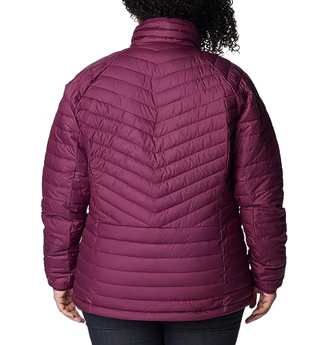 Columbia Women’s Powder Lite II Full Zip Jacket in Marionberry – Cozy, Stylish, and Durable for Every Winter Adventure - Image 2