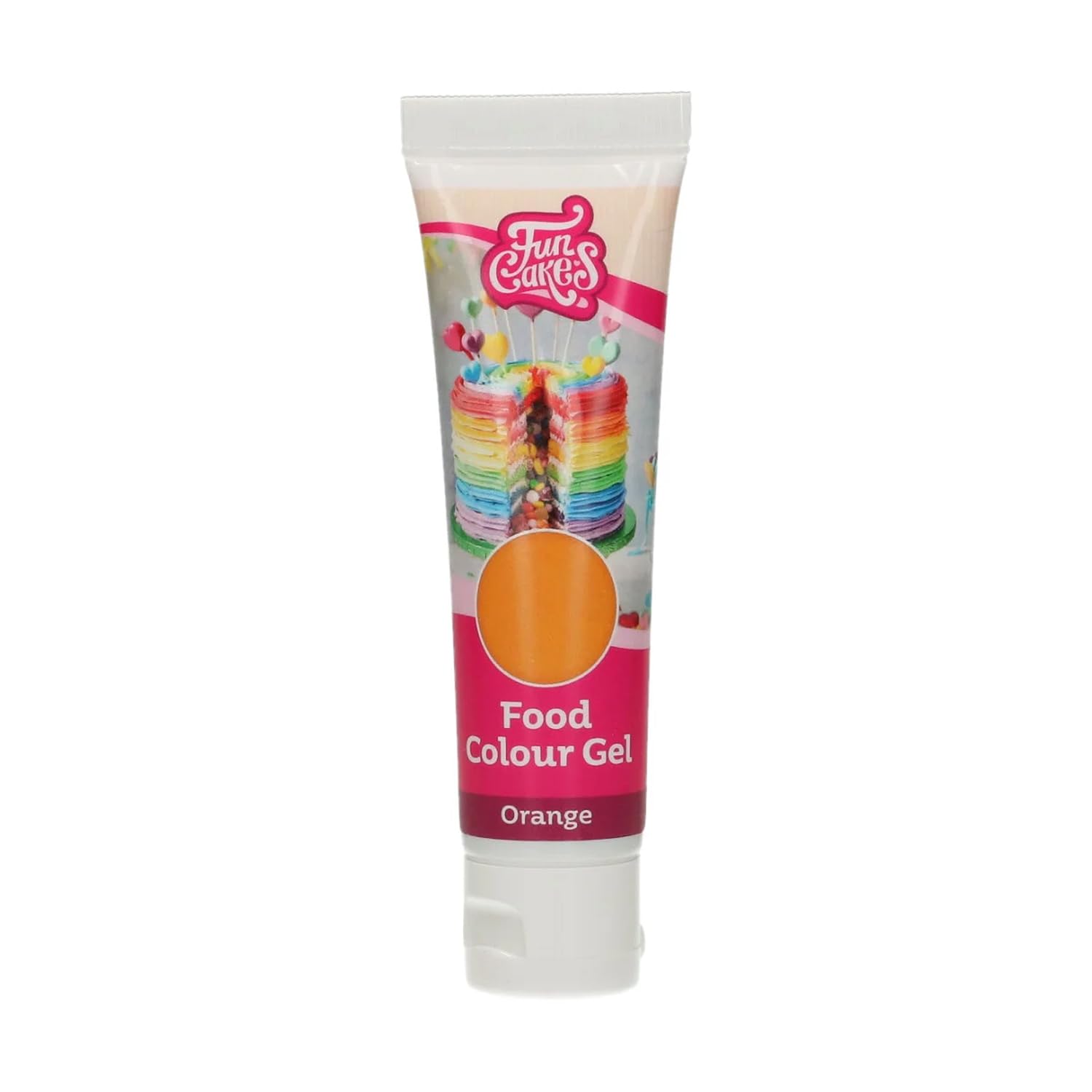 Funcakes Orange Food Colour Gels 30G