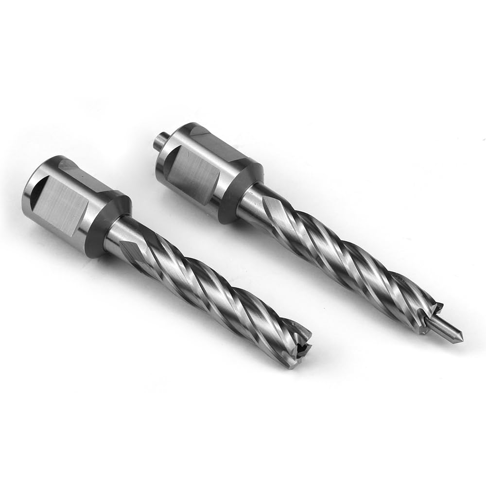 1-1/4 Inch Mag Drill Bit OSCARBIDE 1-1/4 Inch Annular Cutter - 2 Inch Cut Depth, 3/4 Weldon Shank Mag Drill Bit With Pilot Pin Metal Drilling Cutter - View #6