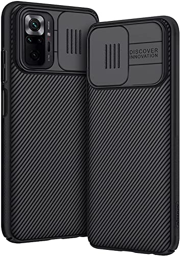 AROYI Cover Compatibile con Xiaomi Redmi Note 10 PRO/Xiaomi Redmi Note 10 PRO Max 6,67 Pollici Custodia, Protezione Fotocamera Anti Graffio Hard PC Cover (Nero)