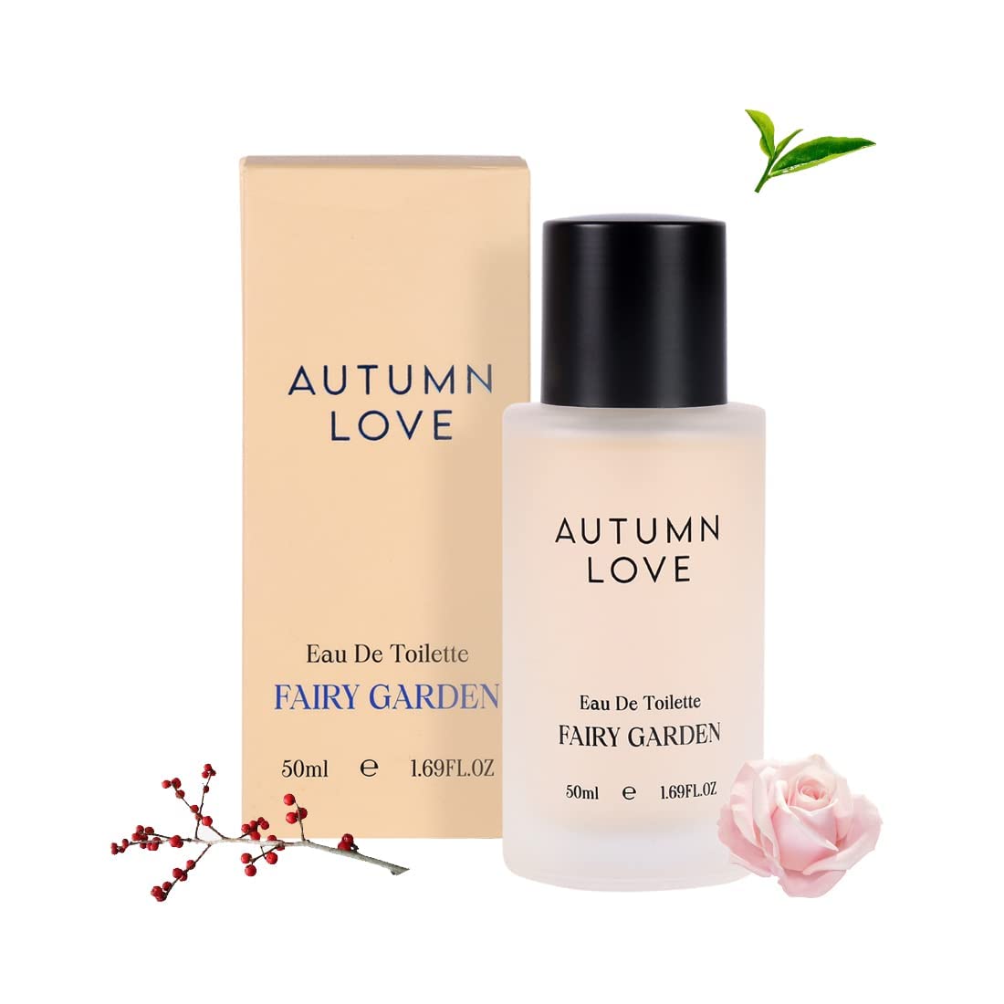 MINISO Eau de Toilette Perfume with Long Lasting Fragrance for Women, 50ML, Fairy Garden Series, Autumn Love-image-44