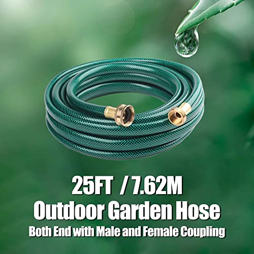 -Outdoor-PVC-Garden-Hose-for-Lawns-Water-Hose-Boat-Hose-Flexible-Durable-and-Leakproof-Solid-Brass-GHT-Connector-25-Green
