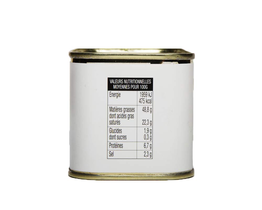 Foie Gras d’Oie Entier Artisanal 400 gr – 100% Ferme Française des Landes - Foie Gras Luxe – à toaster - Sans Additifs Sans Conservateurs Ni OGM