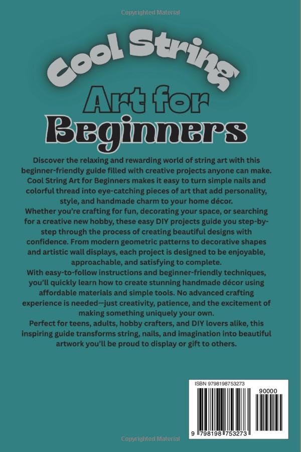 Cool String Art for Beginners: Easy DIY Nail & Thread Projects for Beautiful Home Decor image 3