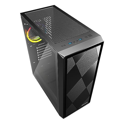 Gabinete Sharkoon VS8 RGB Midi ATX, Negro miniatura 3