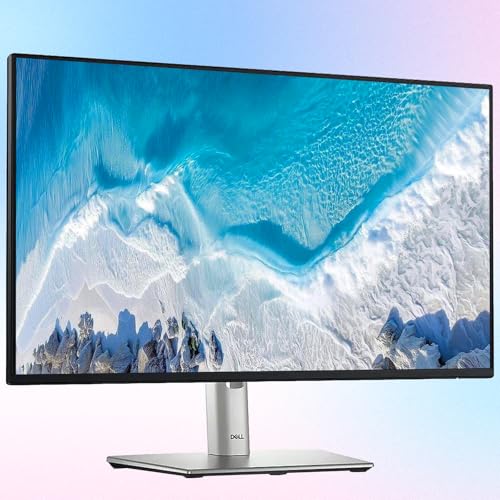 Image of Dell 24 inch FHD Monitor, IPS LED Display, 100Hz Refresh Rate, 99% sRGB, HDMI, DisplayPort, VGA, USB Type-A|B|C, Ultra-Thin Bezel, Low Blue Light, Height /Tilt /Swivel /Pivot, Multicolor