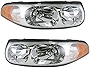 1A Auto Headlamps Headlights Left LH & Right RH Pair Set for 00-05 Buick LeSabre