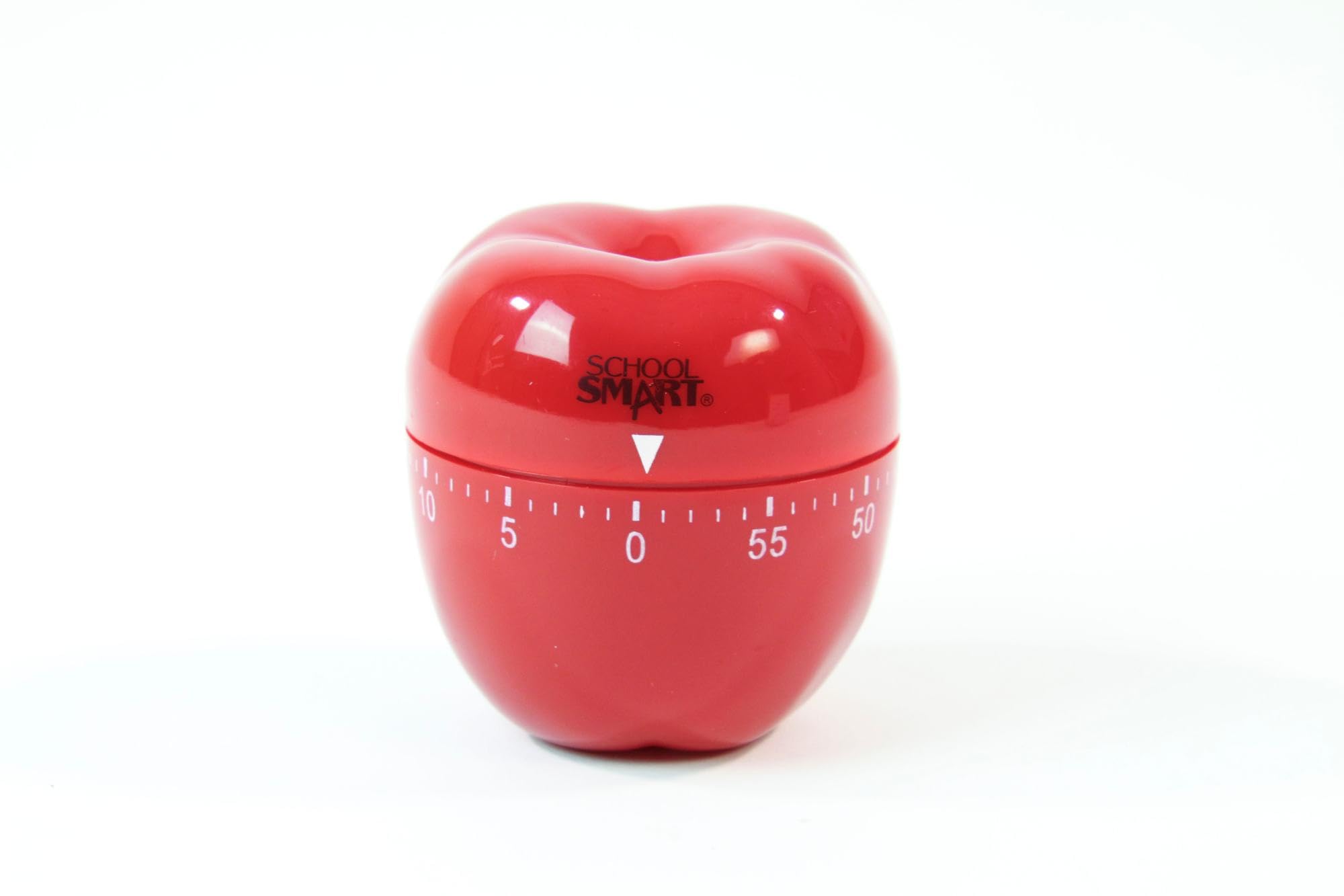 School Smart Apple Shaped Timer with Bell, 60 Minutes - 084083 - Image 2