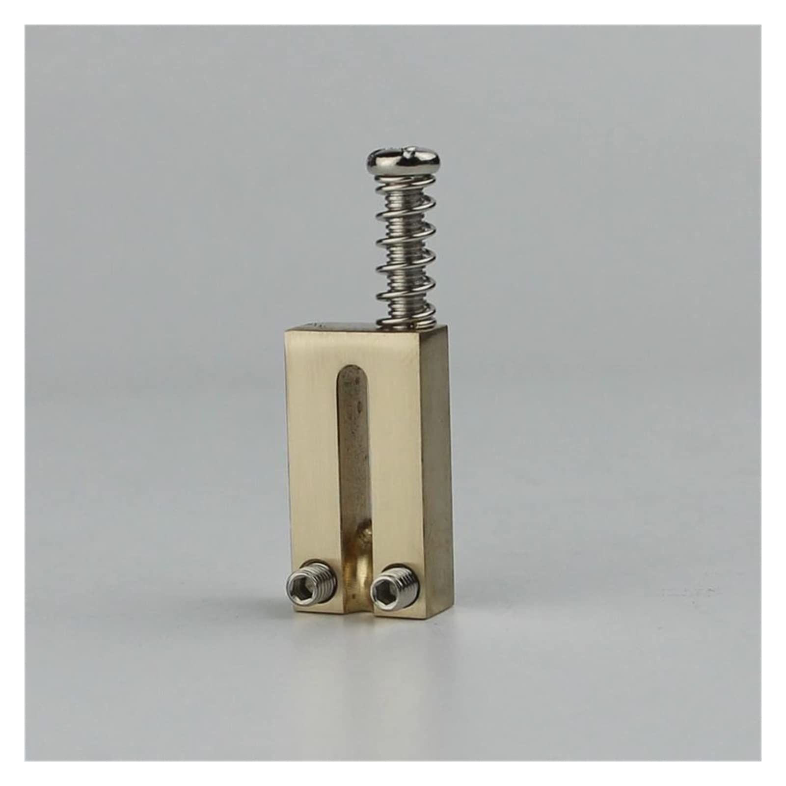 Parti di ricambio chitarra 6 PCS Guitar Bridge Brass Selle Standard 10.5mm * 5.4 * 20.3 Per ST/TL.
