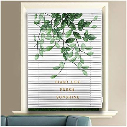 CAIJUN Venetian Blinds Roman Shades Aluminum Alloy Outdoor Partition Curtain Waterproof Durable Easy to Clean, 4 Styles, Custom Size (Color : D, Size : 80x150cm)