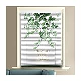 CAIJUN Venetian Blinds Roman Shades Aluminum Alloy Outdoor Partition Curtain Waterproof Durable Easy