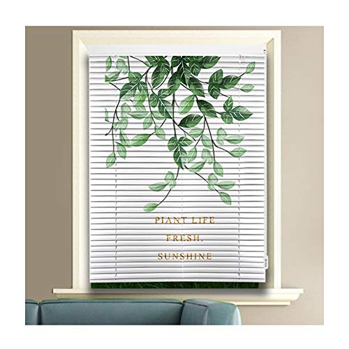 Caijun Venetian Blinds Roman Shades Aluminum Alloy Outdoor Partition Curtain Waterproof Durable Easy To Clean, 4 Styles, Custom Size (Color : D, Size : 80X150Cm) #TOP8