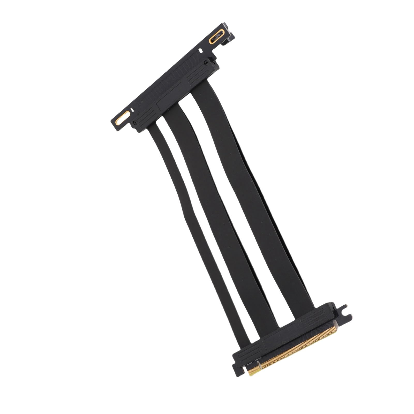 Keenso Cavo Riser Schermato PCIe 5.0 X16 con Flusso D'aria Migliorato per PC RTX 4090 (Ti) Che Costruisce 128 Gbps per gli Appassionati di PC Case Server ITX 1 Confezione (20 cm)