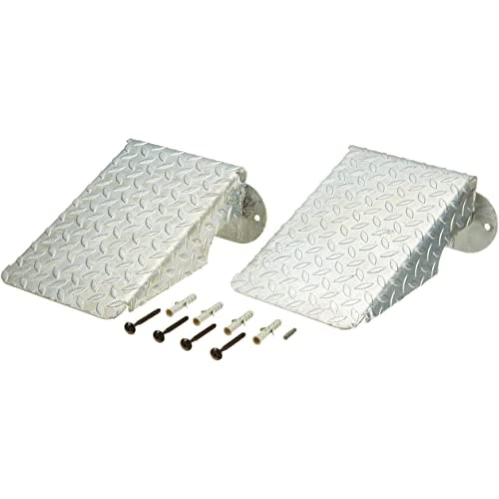 Lifebox A383S2 Überfahrbrücke - Silber - 1 Tonne Tragfähigkeit - 10x31x31 cm - Verzinkter Stahl