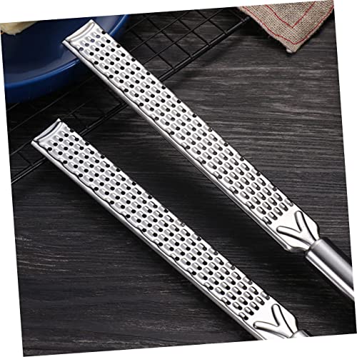 Set de 3 ralladores de acero inoxidable con mango largo miniatura 4