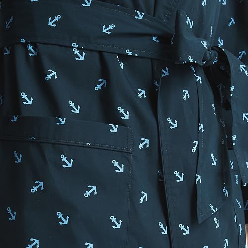 Nautica Mens Sustainably Crafted Printed Robe4