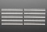 Adafruit Zubehör Break-away 0.1 36-pin strip male header - White - 10 pack - SKU 4149