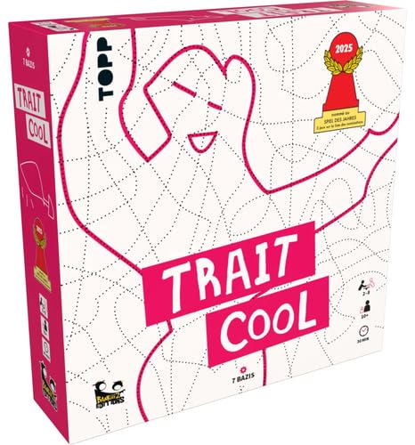 Bankiiiz Trait Cool - kooperacyjna i zabawna gra rysunkowa | Nastroj, kreatywność i śmiech | Od 10 lat | Gra rodzinna i na imprezę | Blackrock Games
