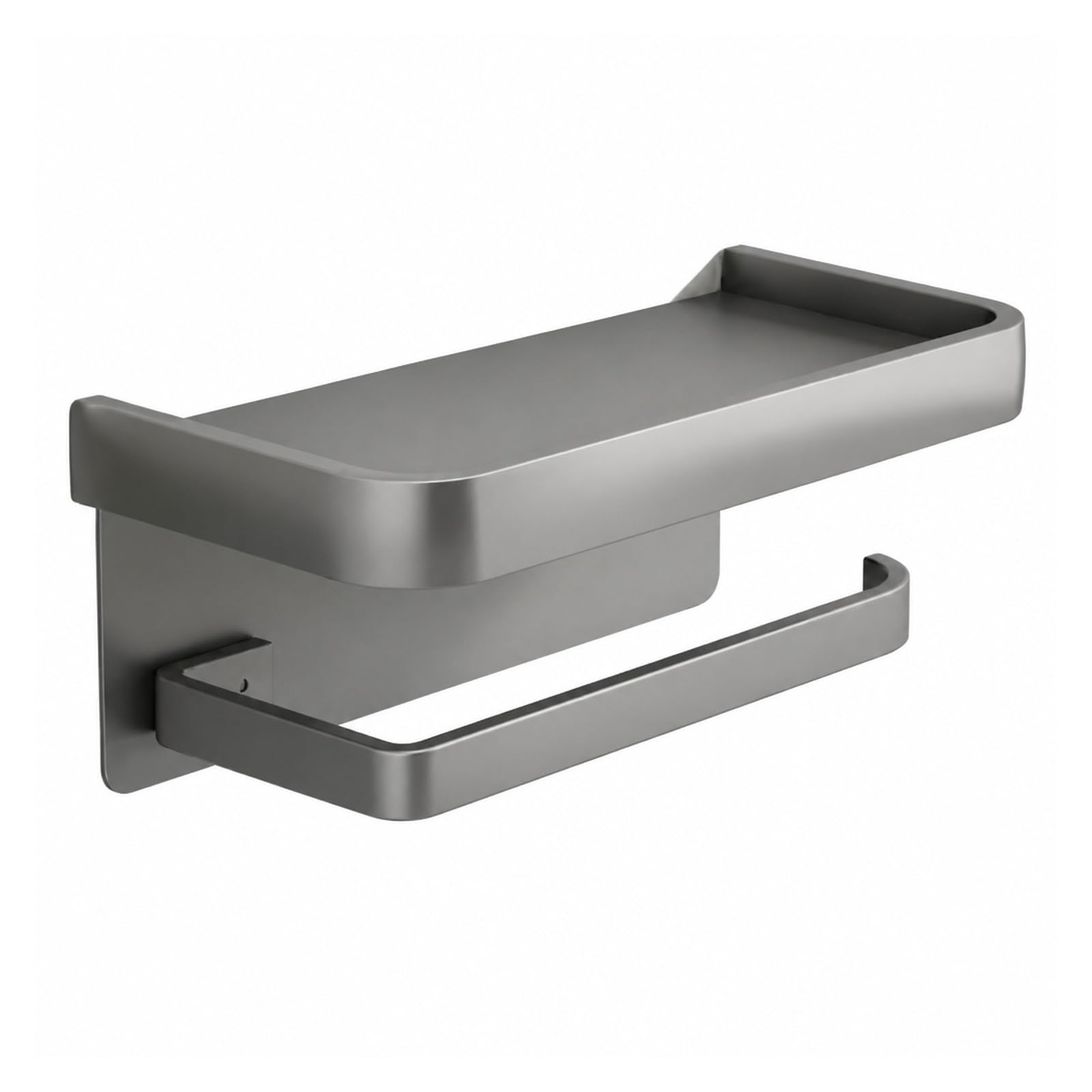 Toilet Roll Holder, Aluminum Alloy Toilet Paper Holder Tissue Rack,for Bathroom