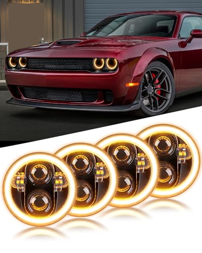 BraveWAY 5.75 Inch LED Headlights for Classic Muscle Cars