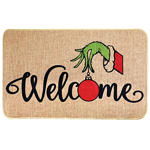 Erweicet Christmas Door Mat Xmas Welcome Christmas...