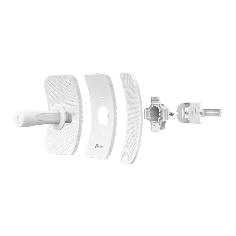 TP-Link CPE610 Outdoor CPE 5GHz 300Mbps, Antenna direttiva ad alto guadagno 23dBi 2×2 MIMO, Nuovo lancio