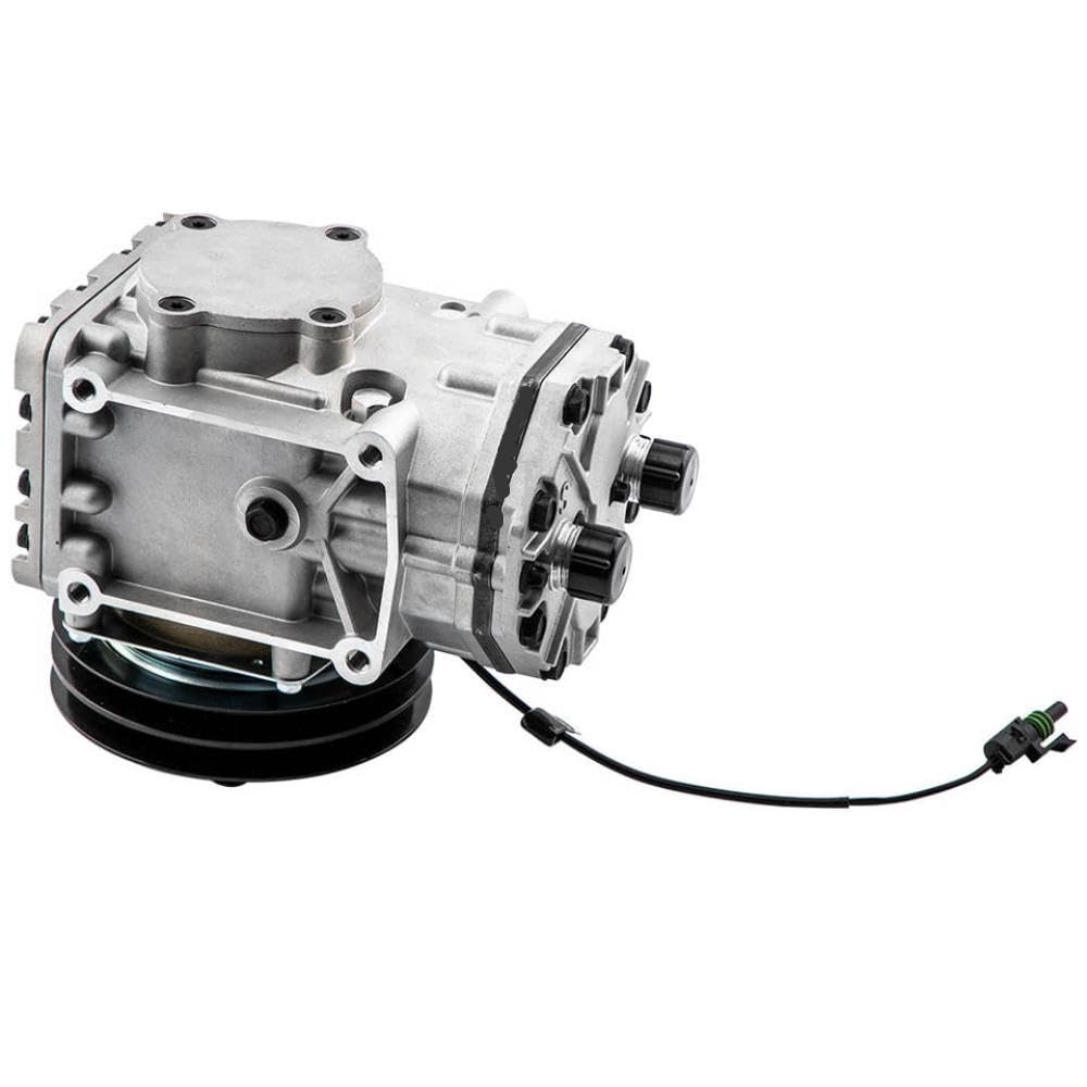 Compatible with Air Conditioner Compressor CW CCW T210L25240C TEM967028 5266 N83-304141T 2 Groove