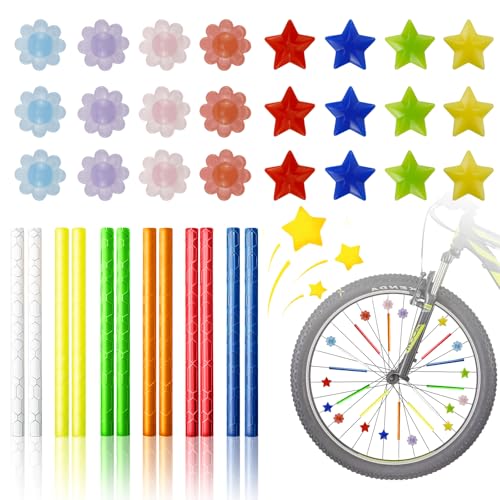 WPPQWP Speichen-Reflektoren Fahrrad Kinder Fahrrad Zubehör Kinder...