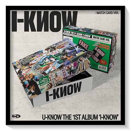 U-KNOW (ユンホ of TVXQ) - 1st Full Album [ I-KNOW ] 韓国盤 (Match Card Ver. *CDではありません)のサムネイル