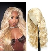613 Lace Front Wig Human Hair 13x4 Blonde Lace Front Wigs Human Hair 180% Density 613 HD Lace Fro...