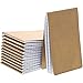 Produktbild Paper Junkie Mini-Notizhefte mit Kraftpapier-Cover (Set, 12 Stück) - Liniert, Leicht, Handlich - Ideal als Reisetagebuch, für Skizzen - 32 Blatt, Braun, 6,8 x 11,4 cm