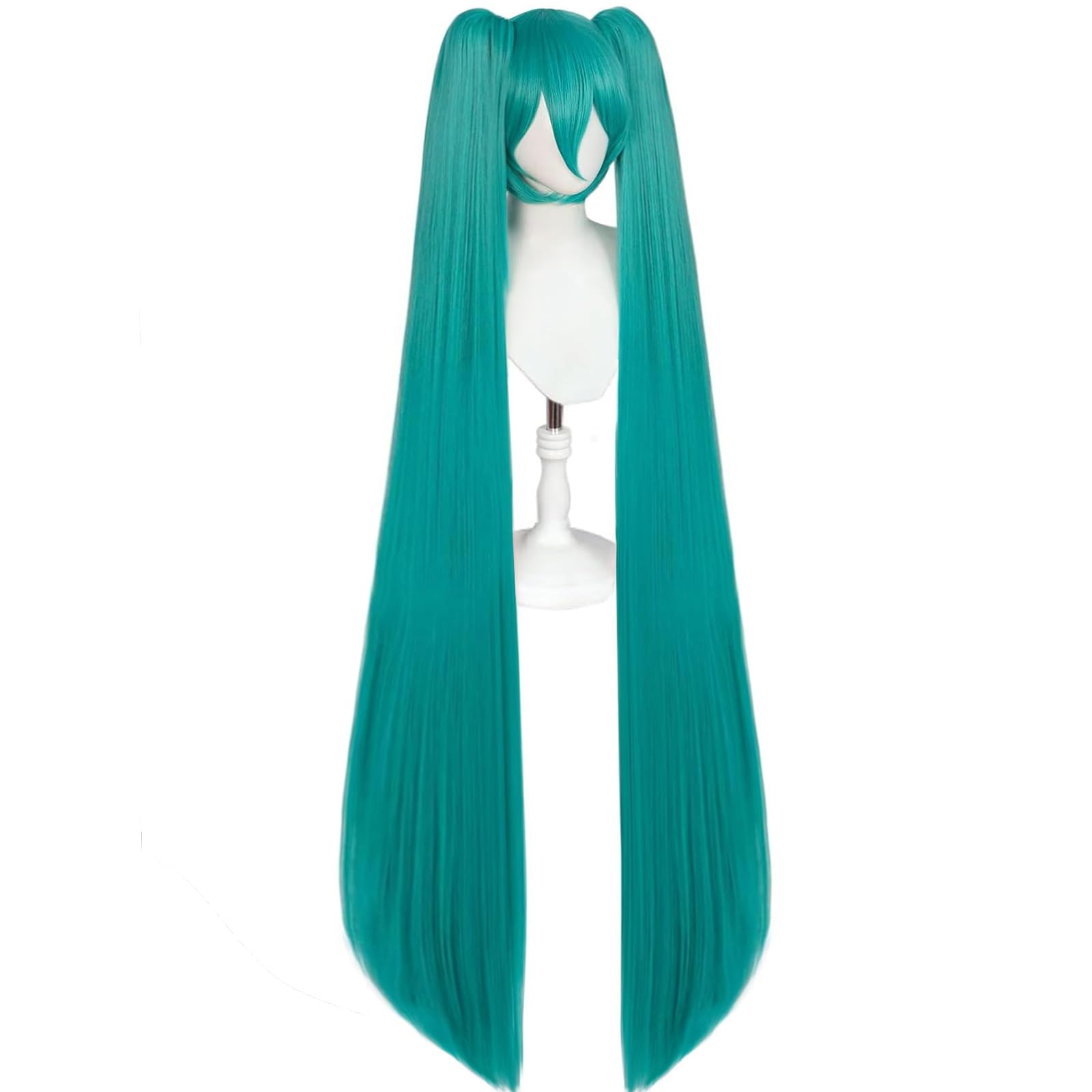 Amazon.com : IMEYLE 47inch/120cm Long Green Straight Cosplay  display picture 2