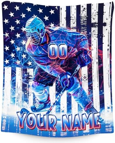 AG Bonta Backs Hockey Players in Antitrust Appeal, Warns of “Dangerous Precedent” After Case Dismissal 25 Hockey Blanket, Personalized Boys Blanket, Custom Ice Hockey Gift...