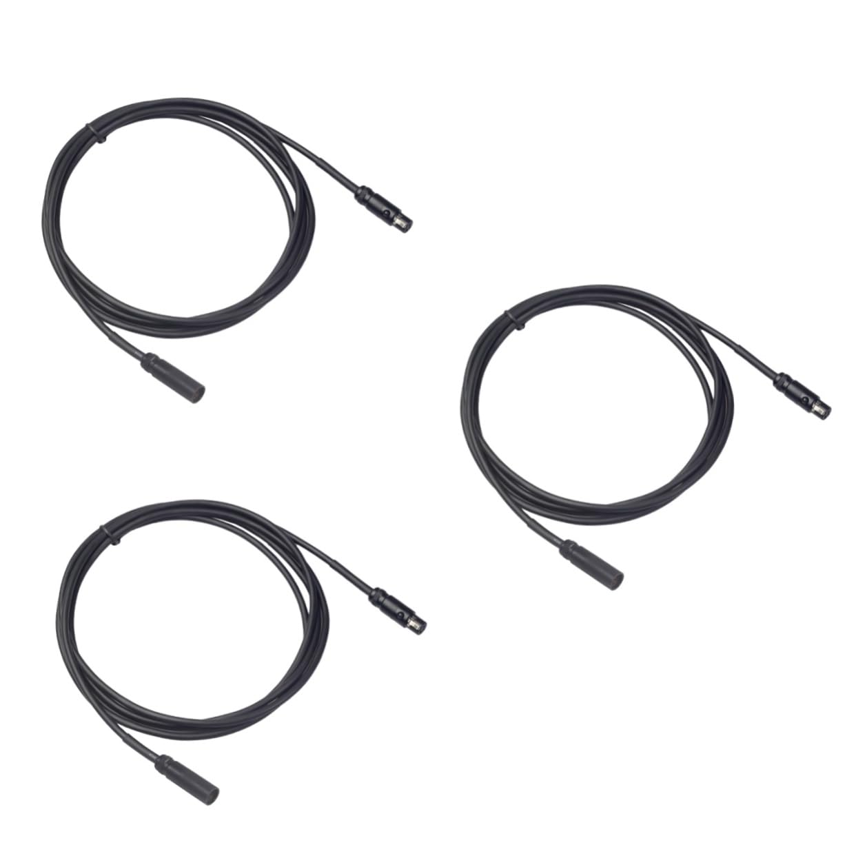 Abaodam 3 Piezas Cable macho de 3 pines a hembra de 3 pines cable de micrófono cable de auriculares Altavoces cable de extensión cable micro xlr mini tejer altavoz hombre a mujer