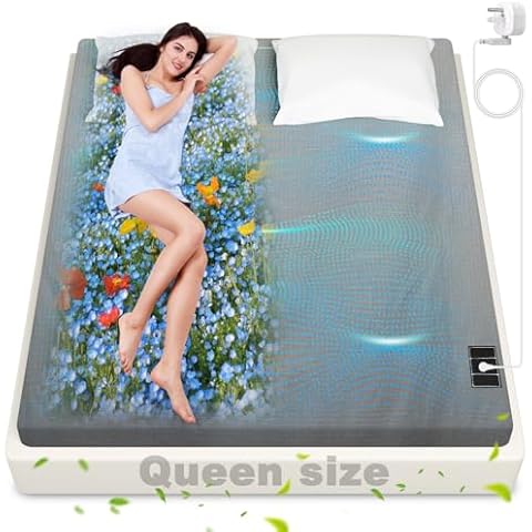 Grounding Sheets Queen Size, Grounding Sheet Earth Connected Bedding, Flat Earth Sheets with Grounding Cord, 95% Organic Cotton + 5% Pure Silver Fiber (Size - 60"x 80") Cover