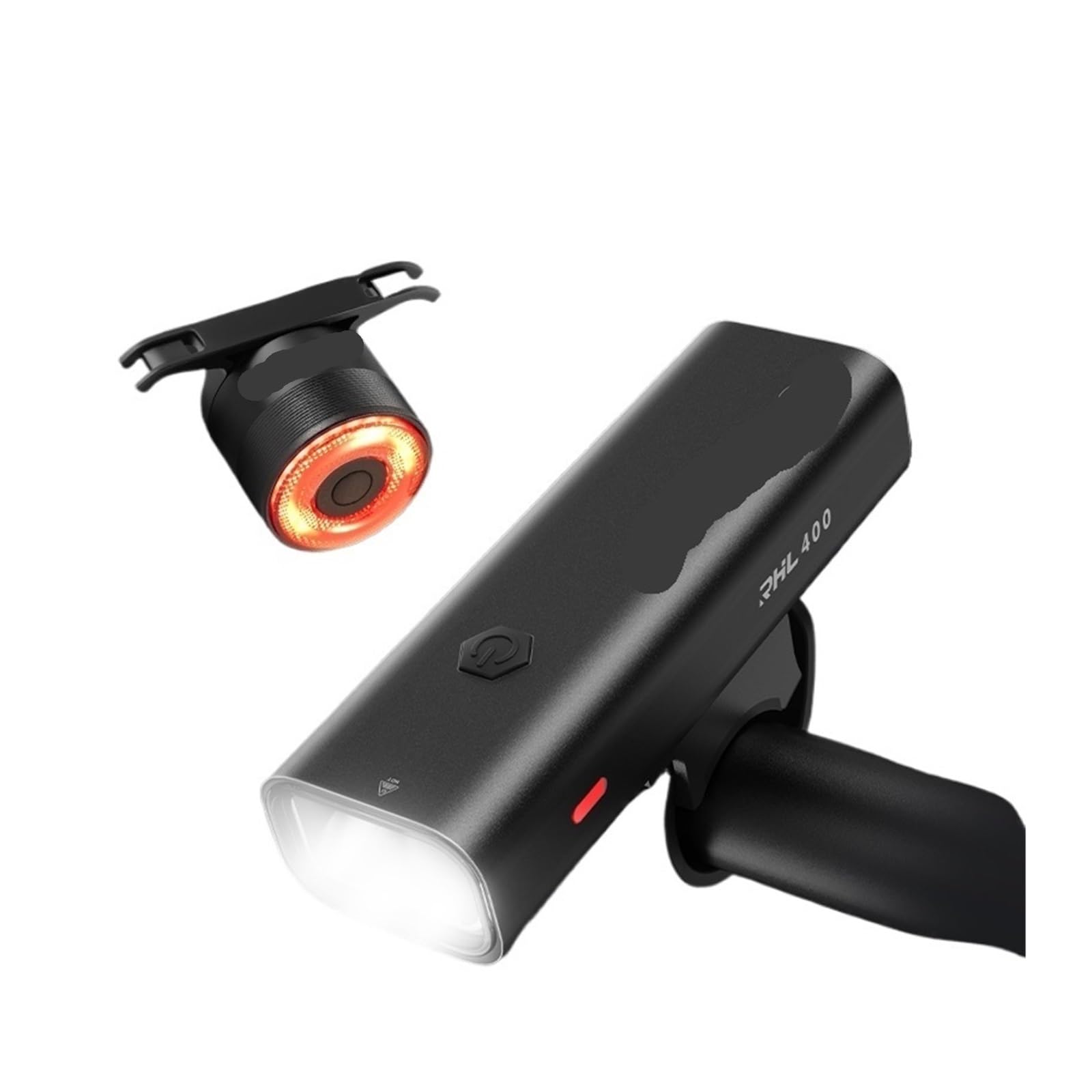 1 luz Delantera de Bicicleta Impermeable Recargable Tipo C