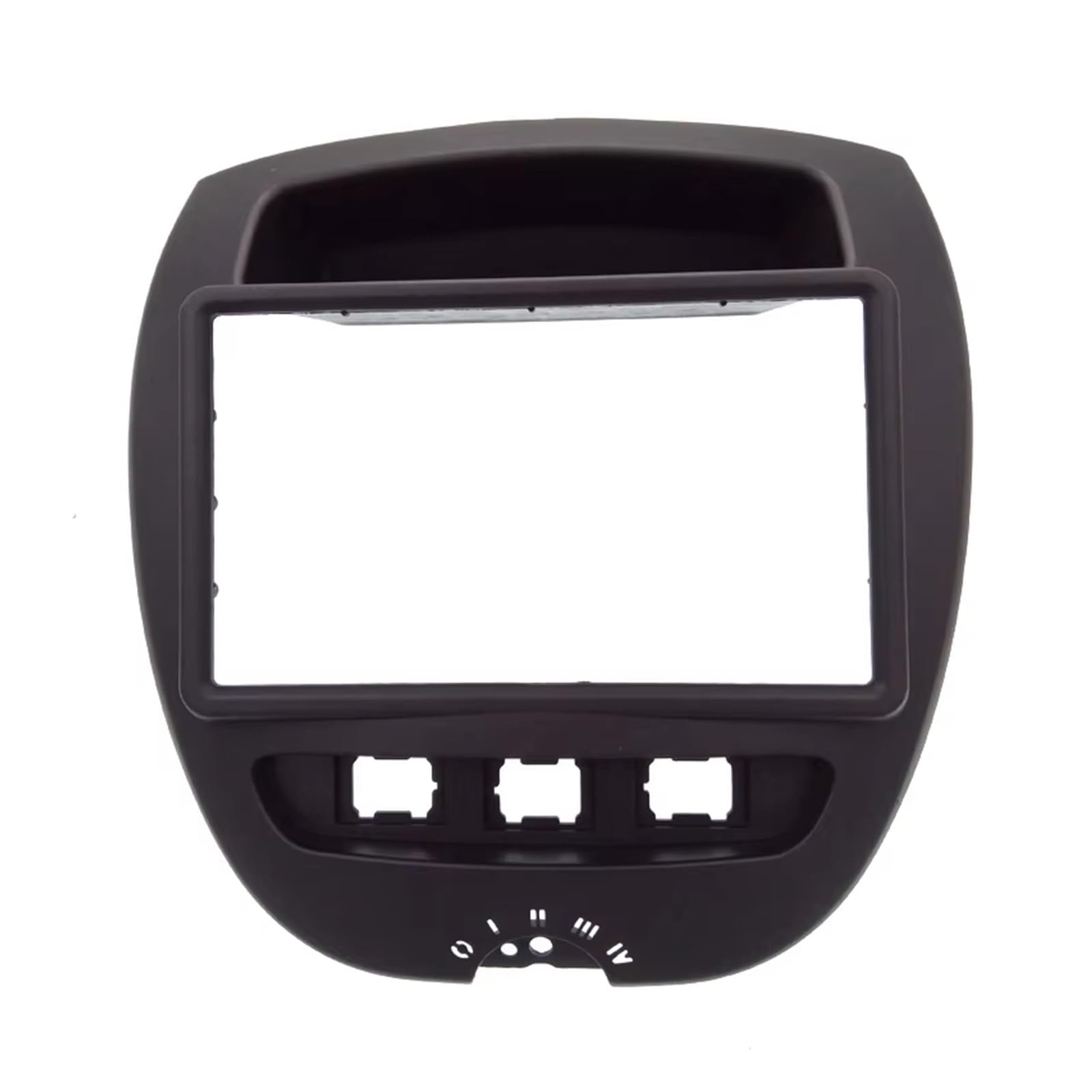 Marco Radio Coche 2 DIN Doble Kit Tablero Panel DVD Cubierta Estéreo para Citroen para C1 para Peugeot 107 2005-2014 Marco Radio Coche Radio