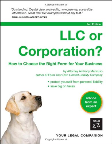 Buy LLC or Corporation?: How to Choose the Right Form for Your Business — BookShops.in