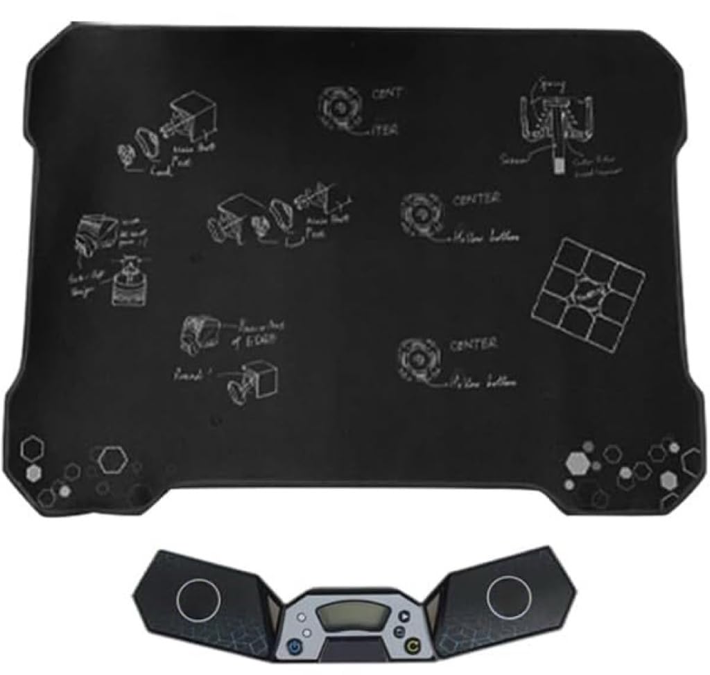 Timer with Mat for Professional Athletics, Touch Control, Automatic Score Calculation, Anti-Slip Design, 108*29.5*11.8 inches, Great Gift for Kids and Adults