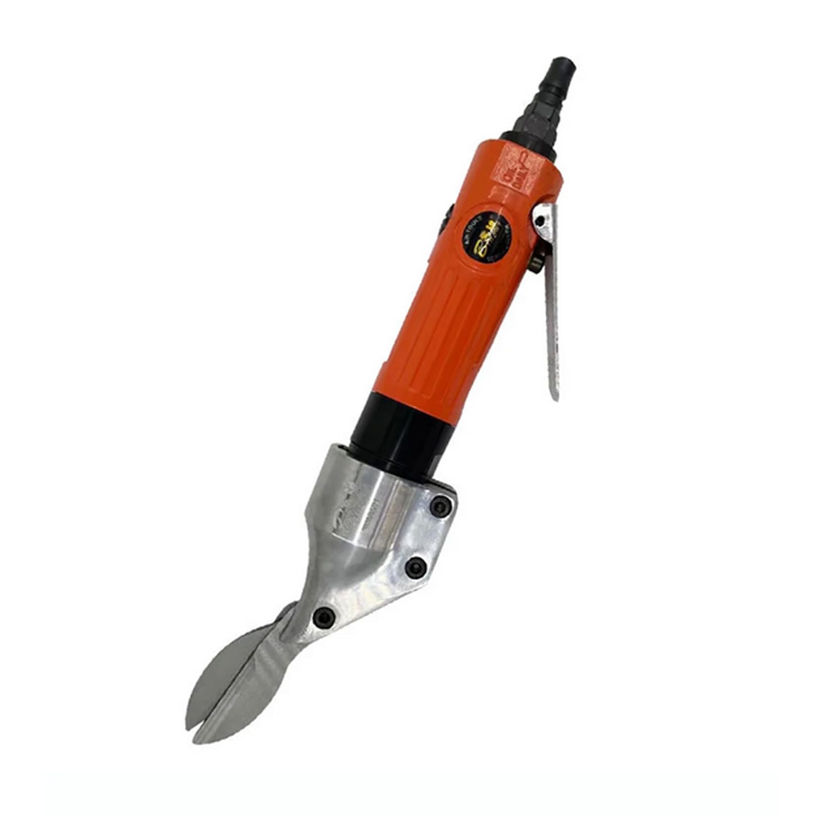 Straight Double Blade Air Shears, Pneumatic Sheet Metal Scissors Sieve Cutting Tool 2600RPM 90PSI BC-310ST